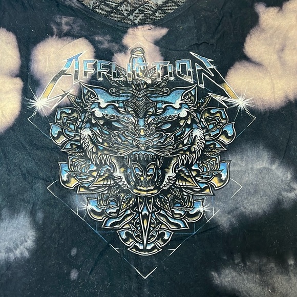 Chromium Panther T-Shirt | Charcoal Black Crystal - Picture 4 of 9